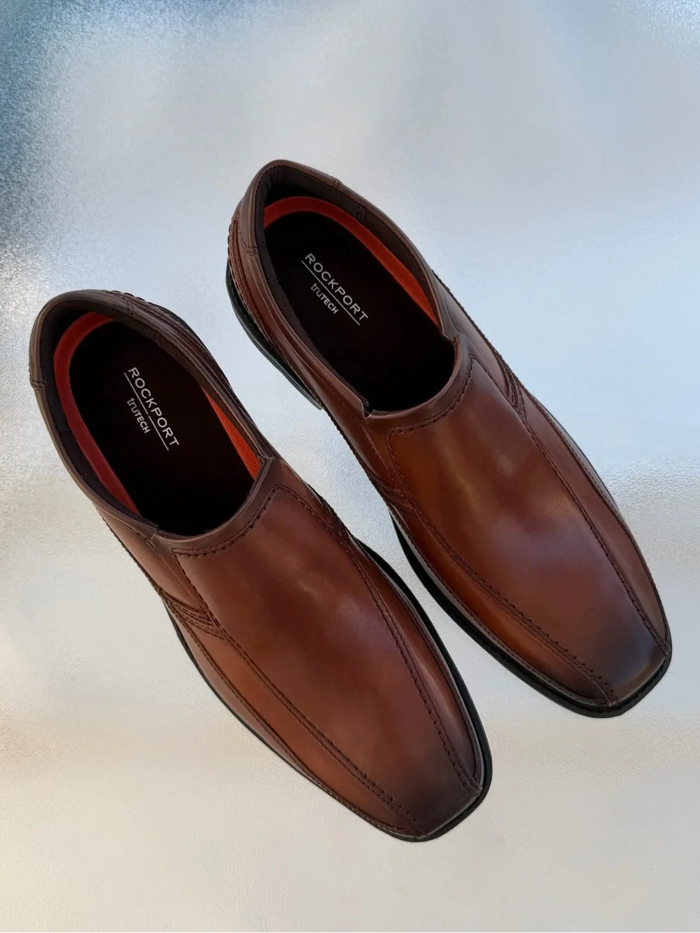 Rockport Brown Tan Havane Style Leader 2 Bike Slip-On Shoes (CH5296) ~ Men’s 11M